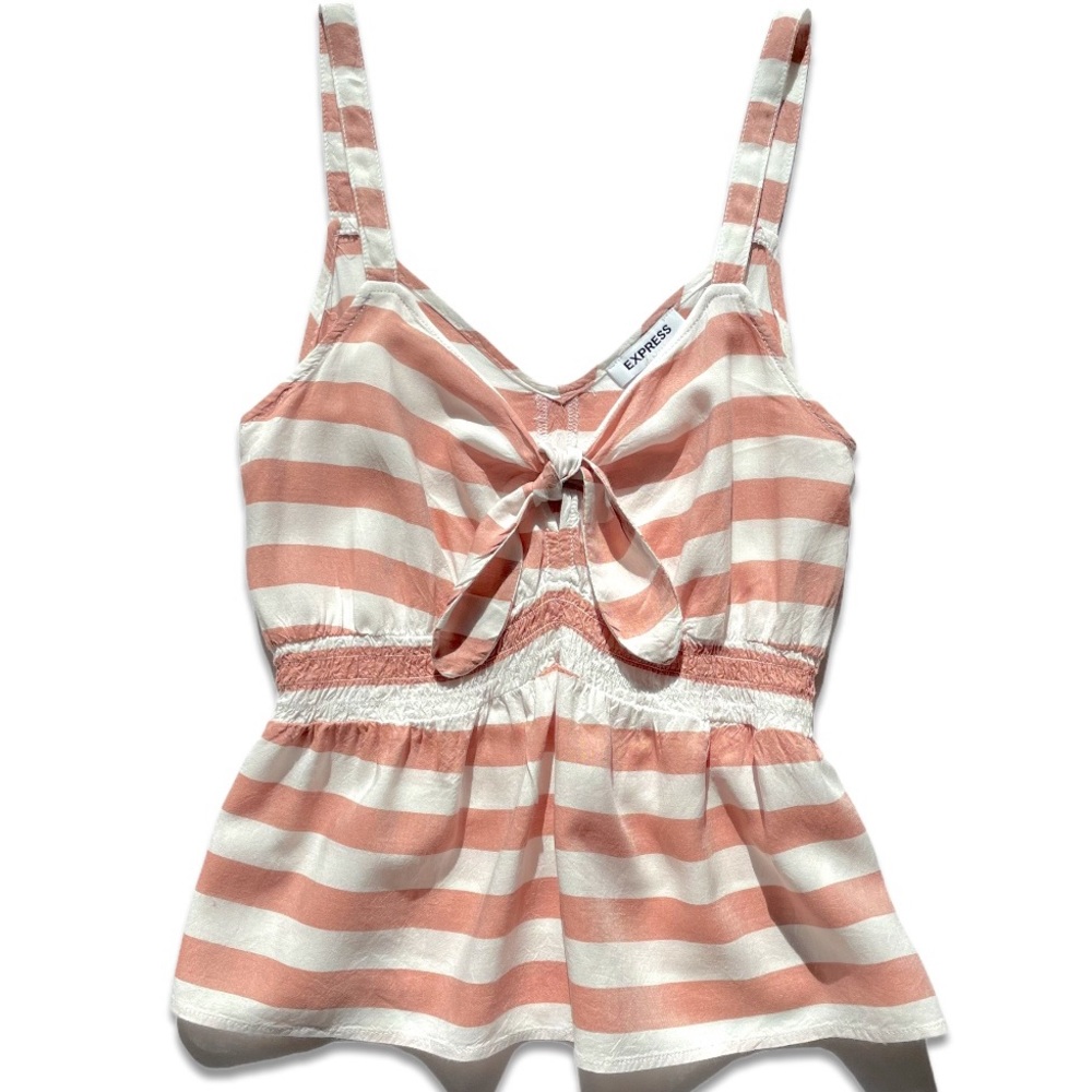 Express Striped Flowy Tank